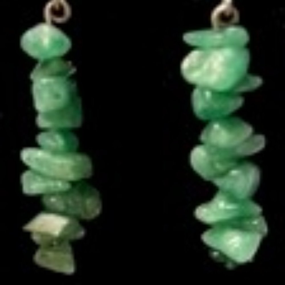 Natural stone earrings